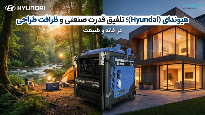 خرید موتور برق هیوندای سری HG برای مصارف خانگی و صنعتی